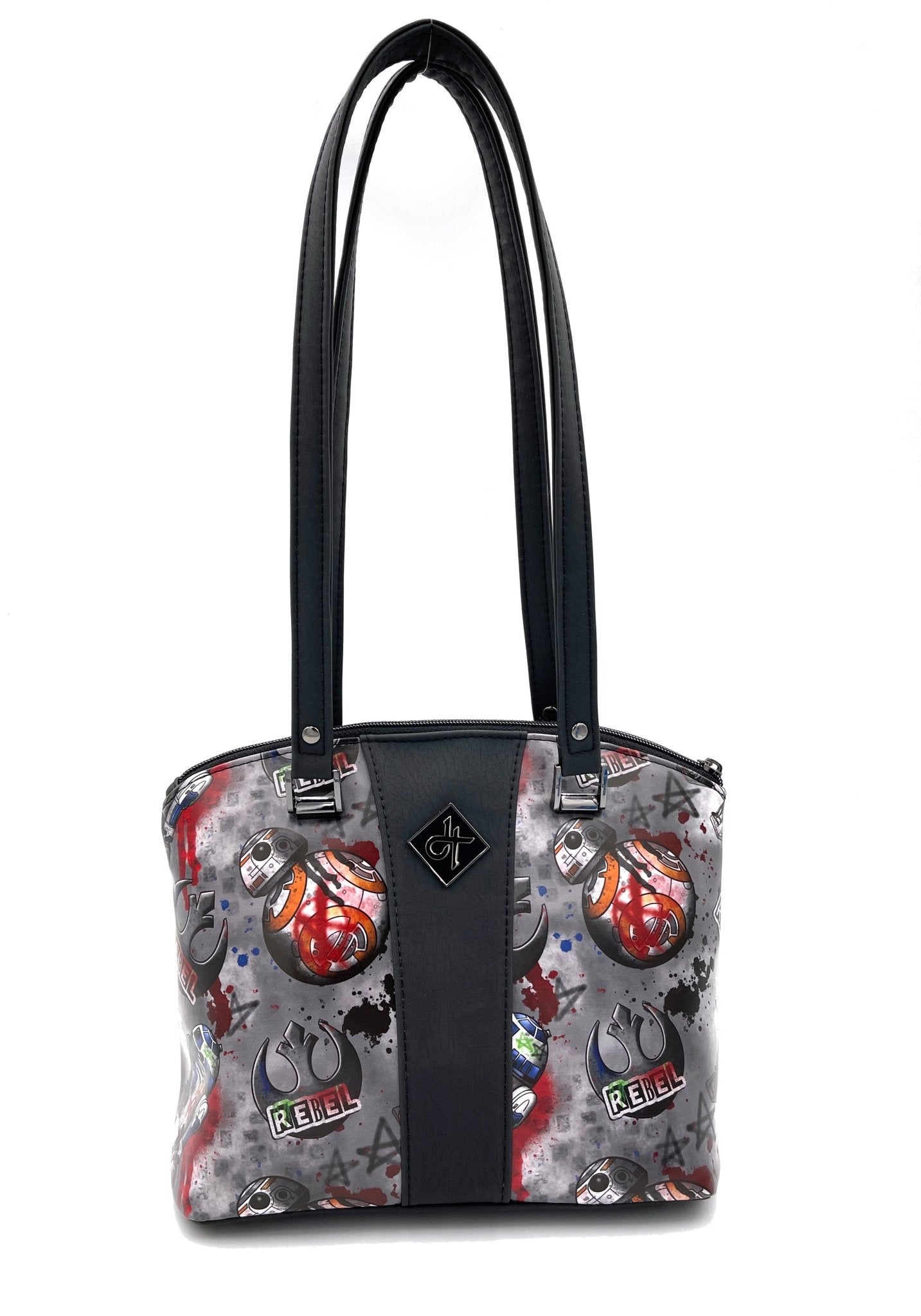 Graffiti Rebel Domed Handbag - DefiantThreads