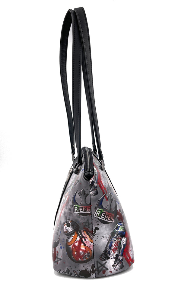 Graffiti Rebel Domed Handbag
