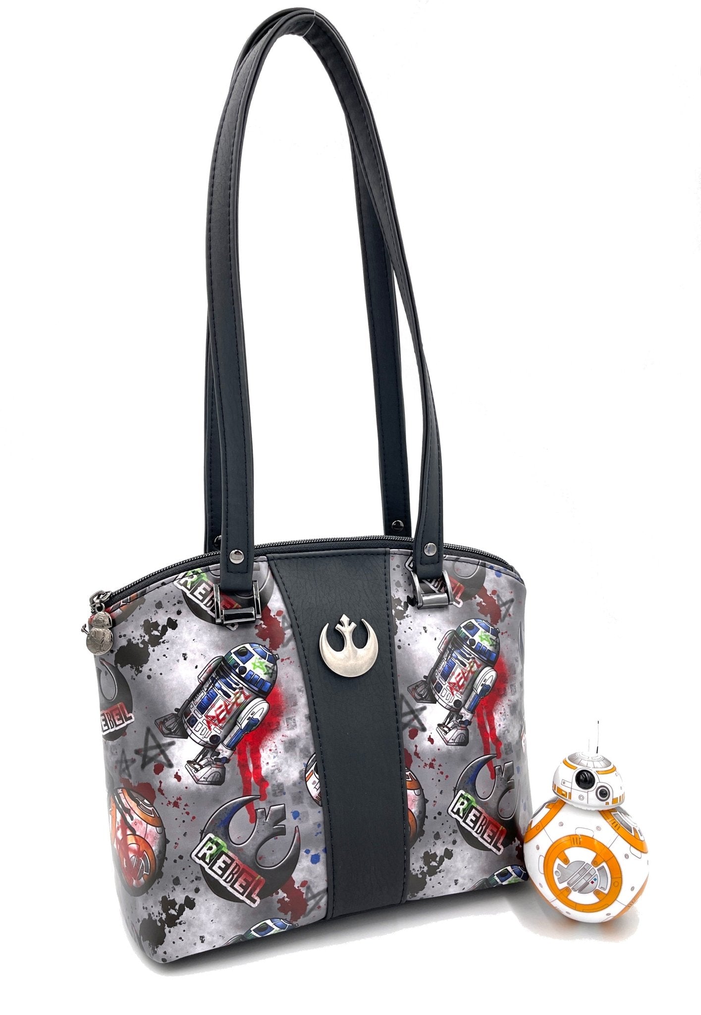 Graffiti Rebel Domed Handbag - DefiantThreads