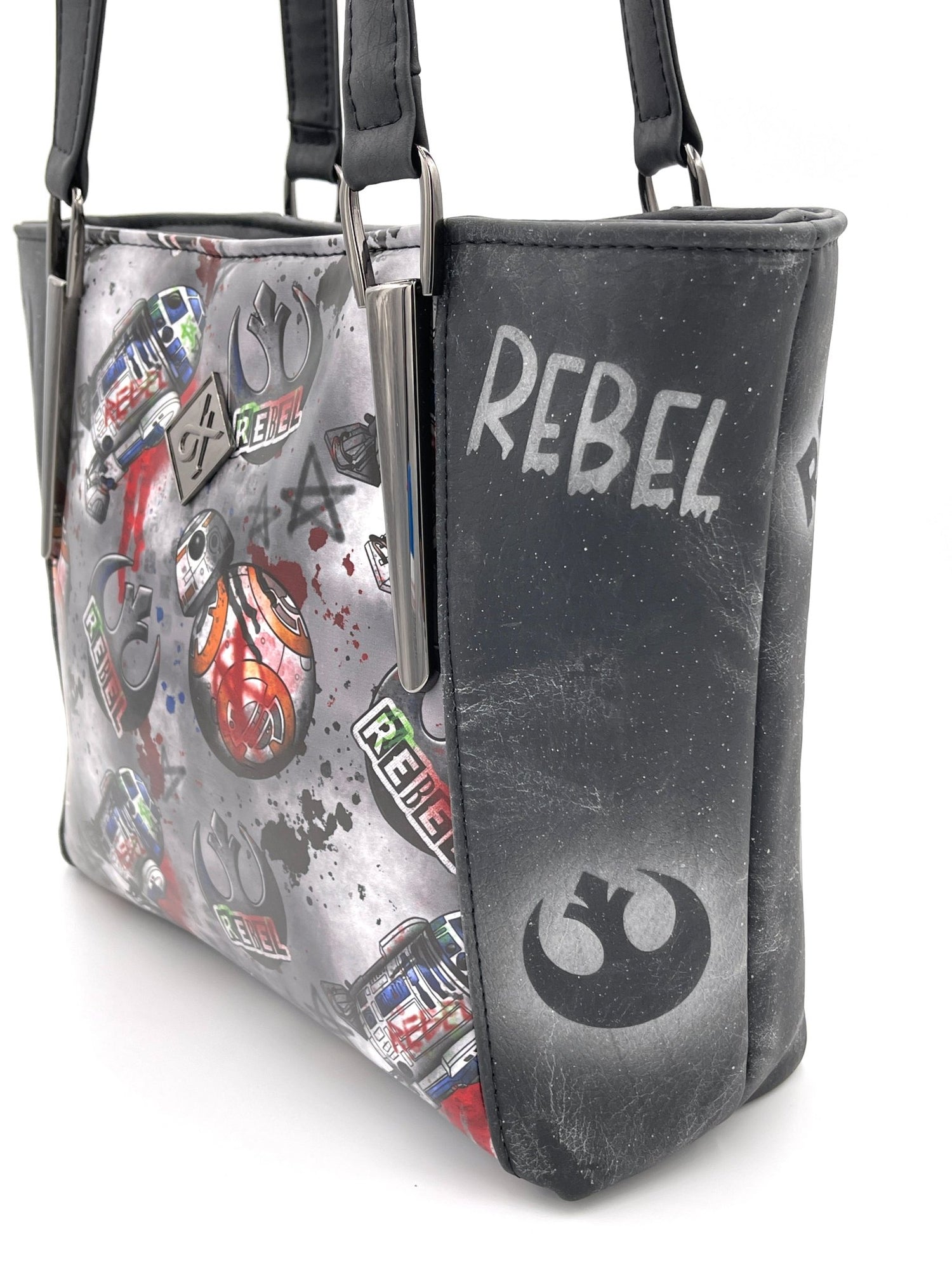 Graffiti Rebel Tote Bag - DefiantThreads