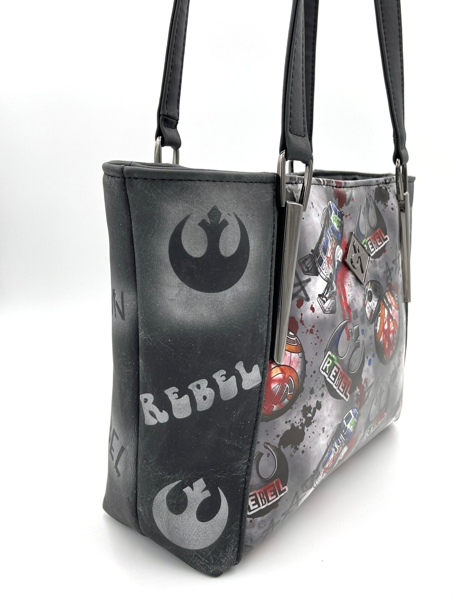 Graffiti Rebel Tote Bag - DefiantThreads