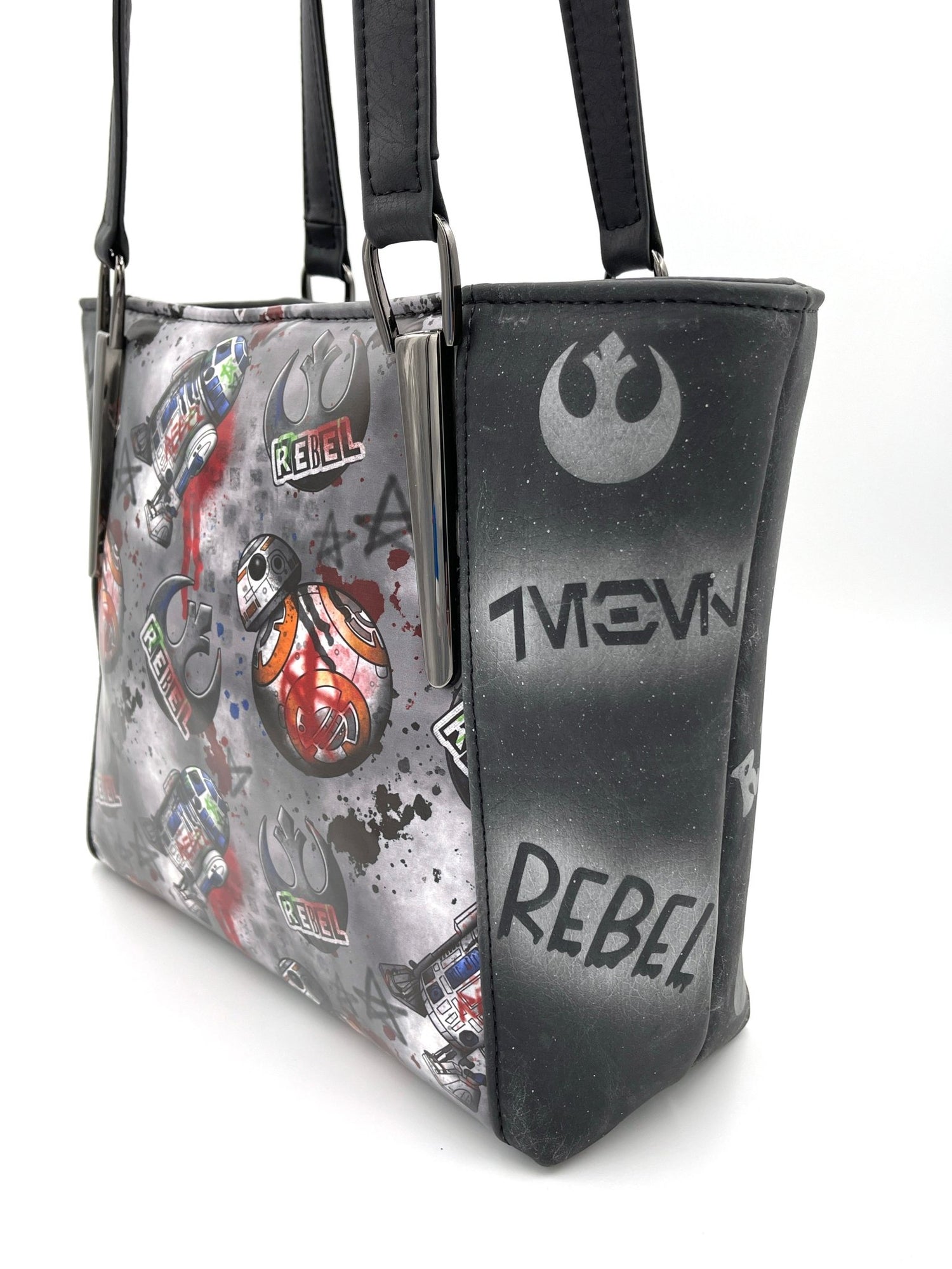 Graffiti Rebel Tote Bag - DefiantThreads