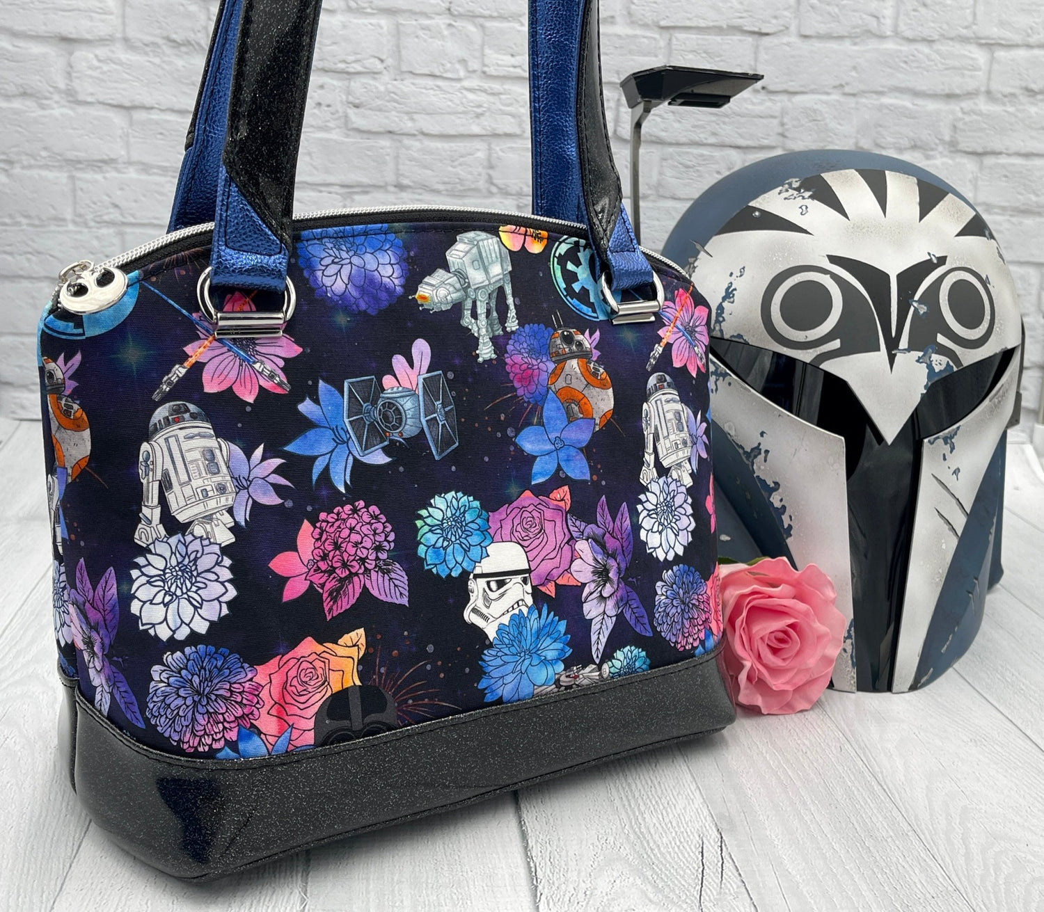 SW Watercolor Domed Handbag - DefiantThreads
