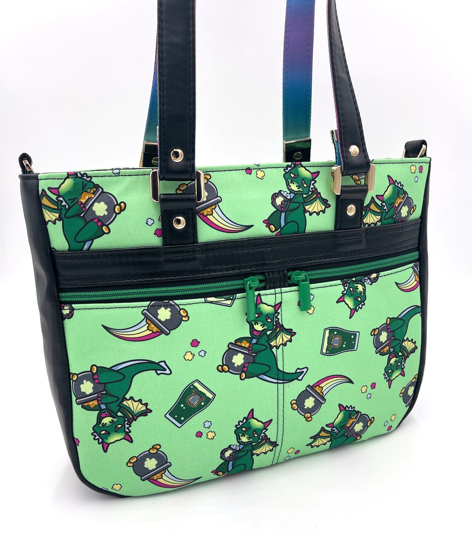 Green Dragon Tote - DefiantThreads