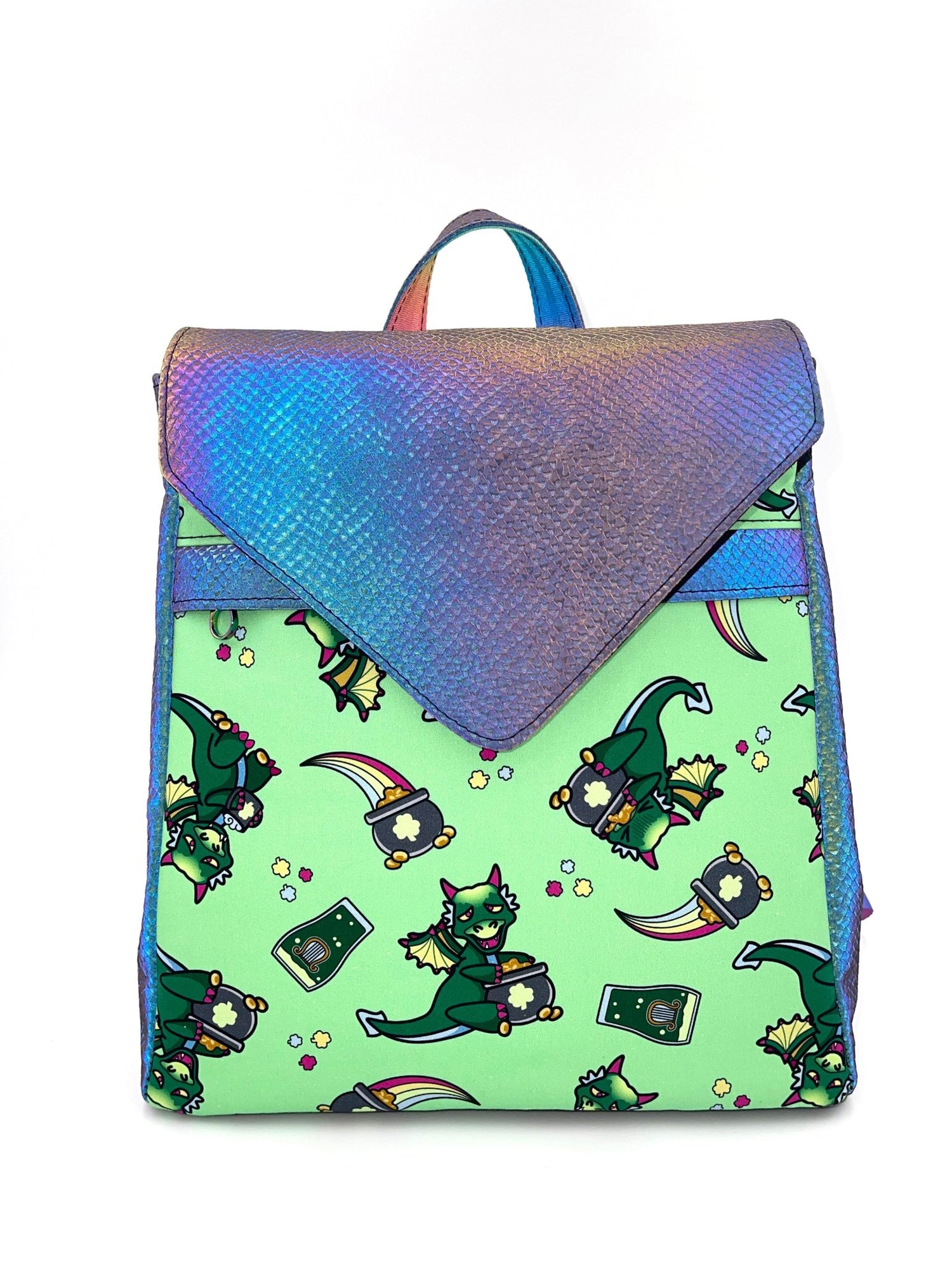 Reflective Dragon Scale Backpack - DefiantThreads