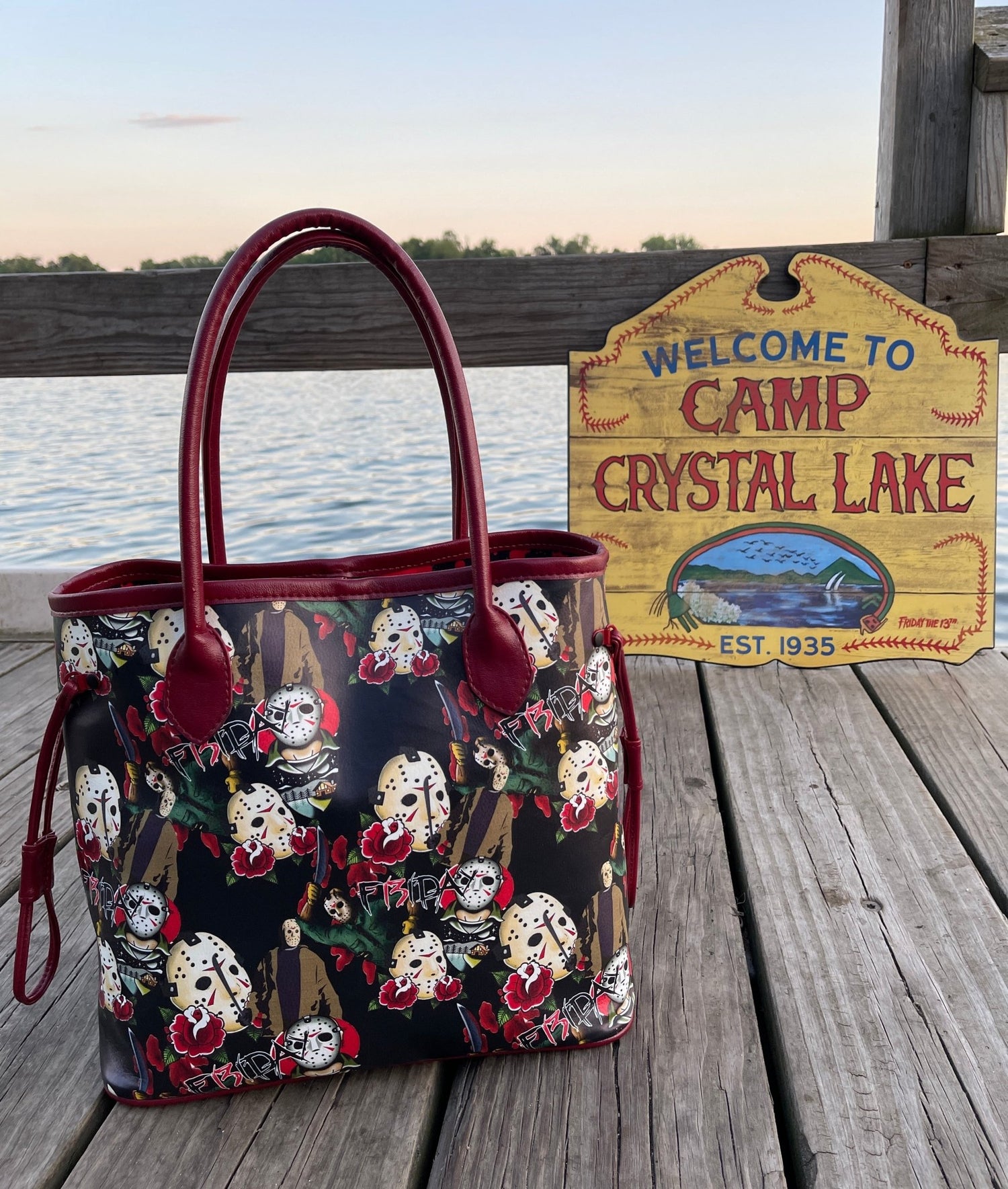 Floral Jason Tote Bag - DefiantThreads