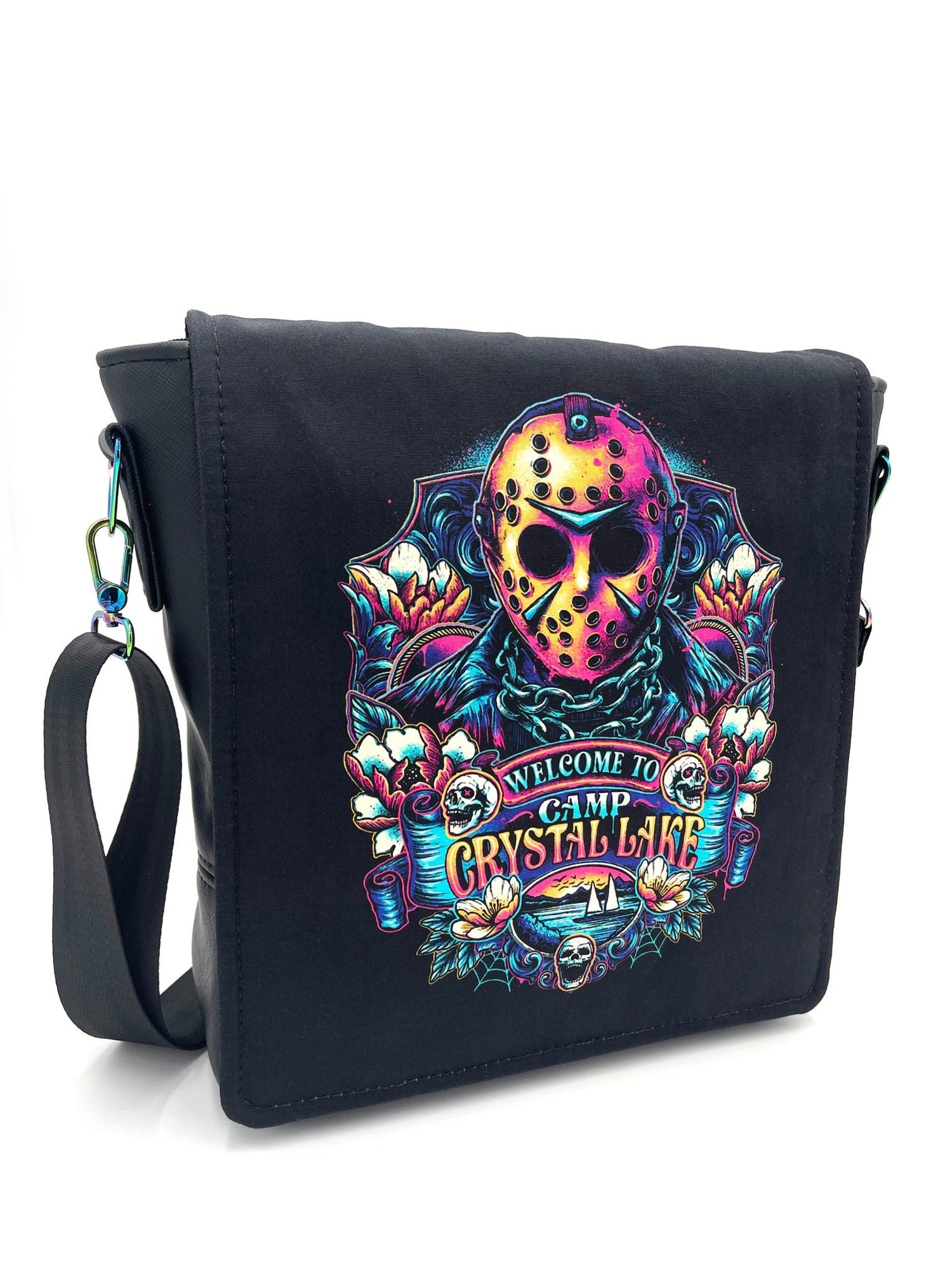 Welcome to Camp Crystal Lake Messenger Bag - DefiantThreads