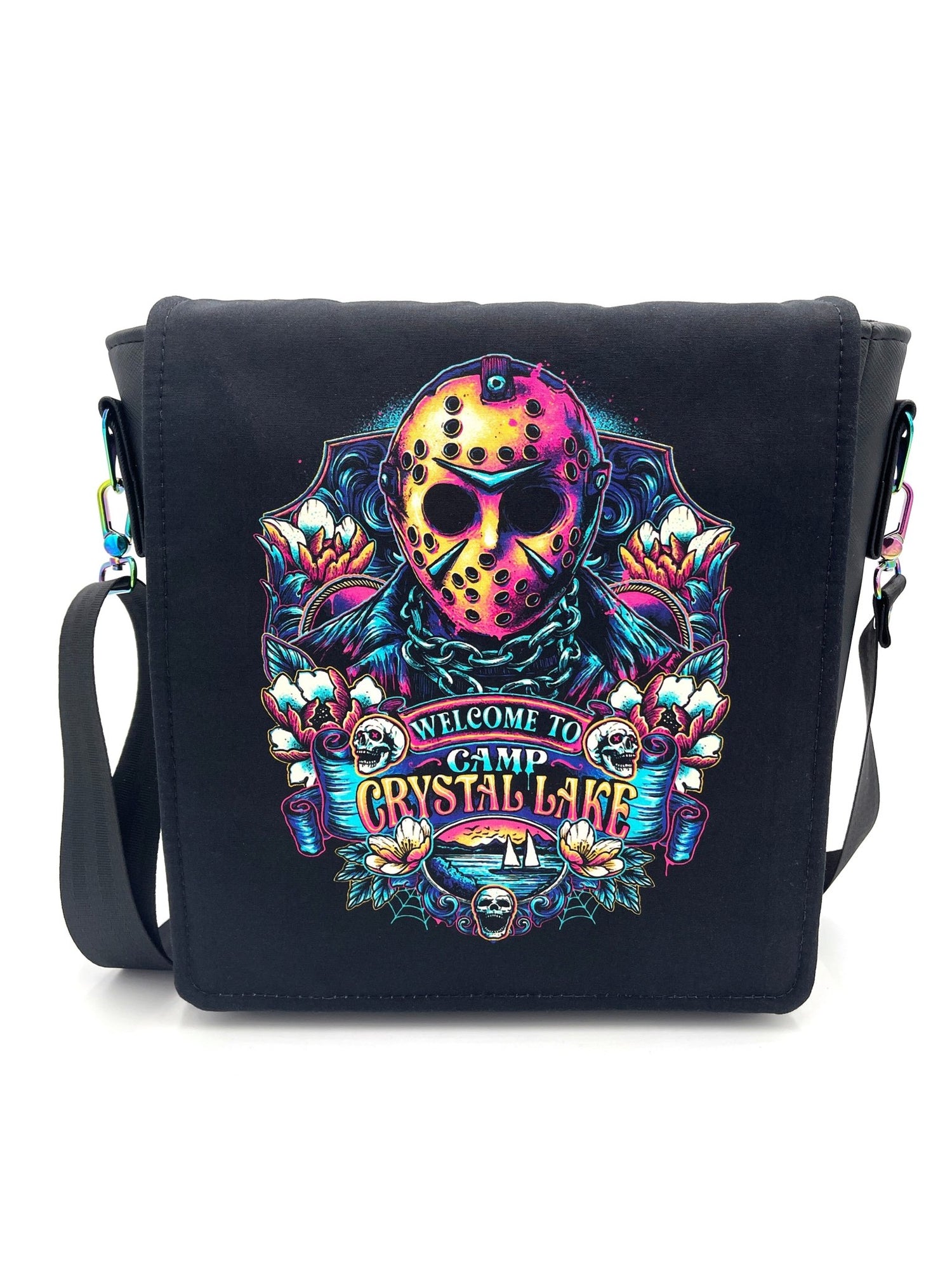Welcome to Camp Crystal Lake Messenger Bag - DefiantThreads
