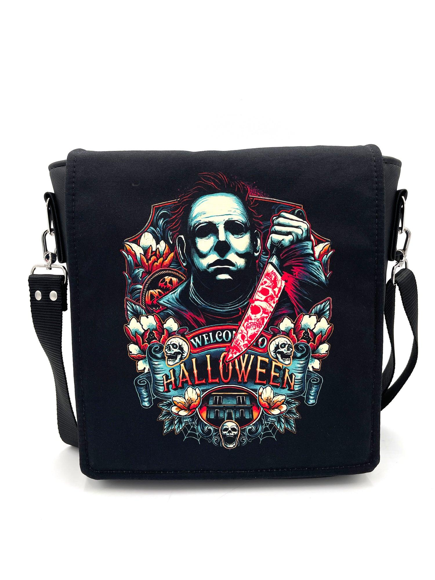 Welcome to Halloween Messenger Bag