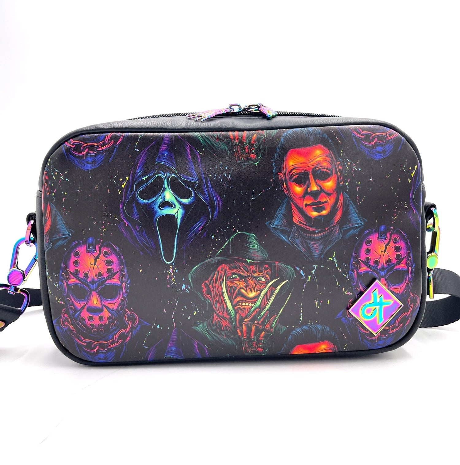 Neon Horror Crossbody Bag/Sling Bag - DefiantThreads