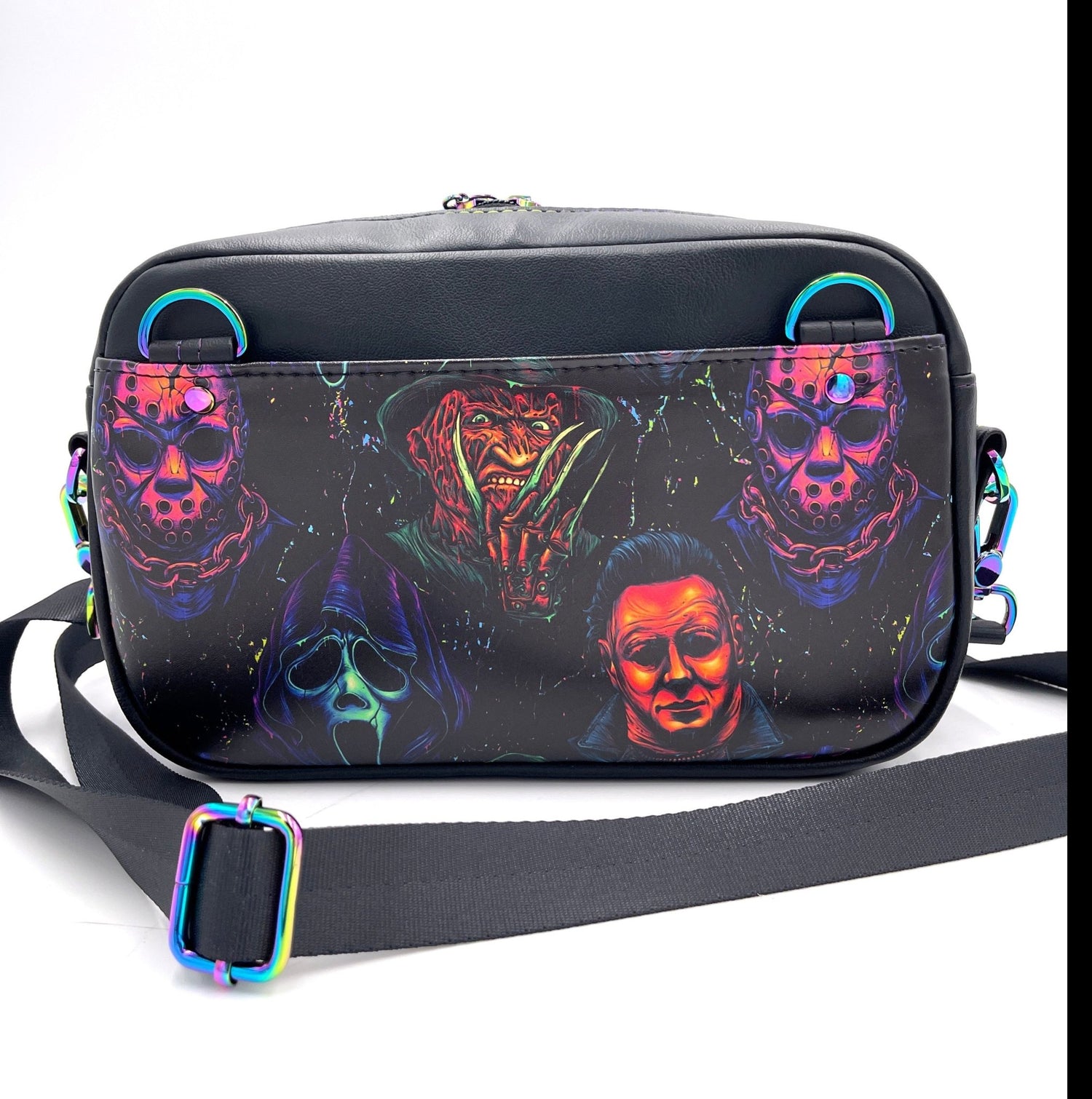 Neon Horror Crossbody Bag/Sling Bag - DefiantThreads