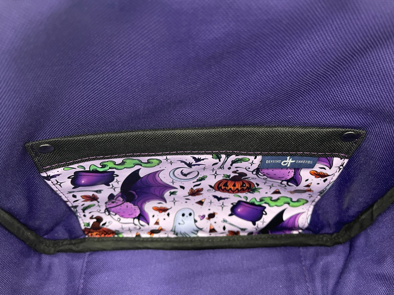 Pumpkin Fall Frights Bowler Bag - DefiantThreads
