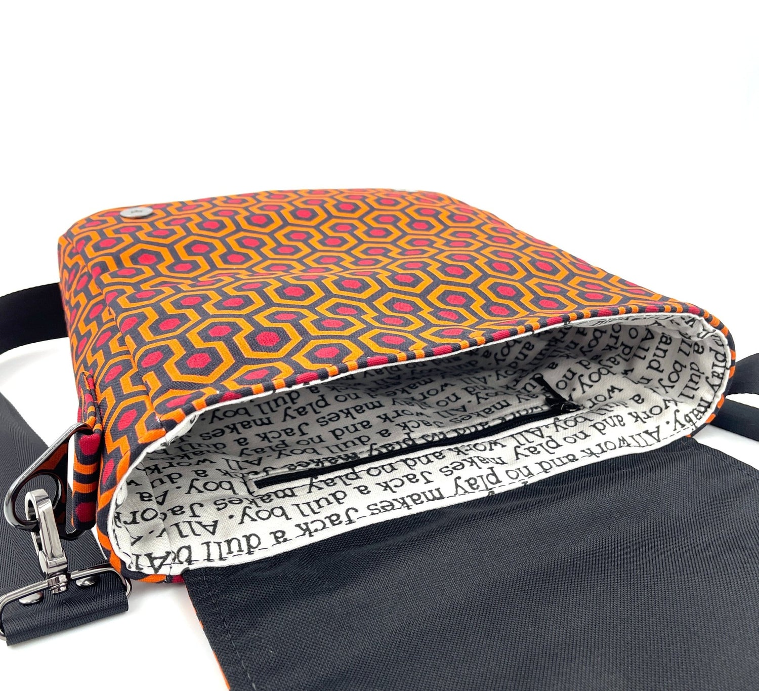Custom Overlook Carpet Messenger Bag - DefiantThreads