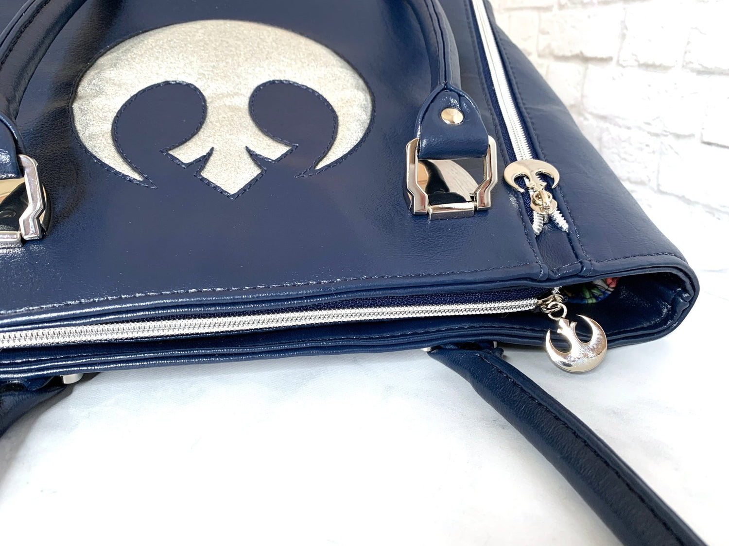 Navy Blue Rebel Shoulder Bag - DefiantThreads