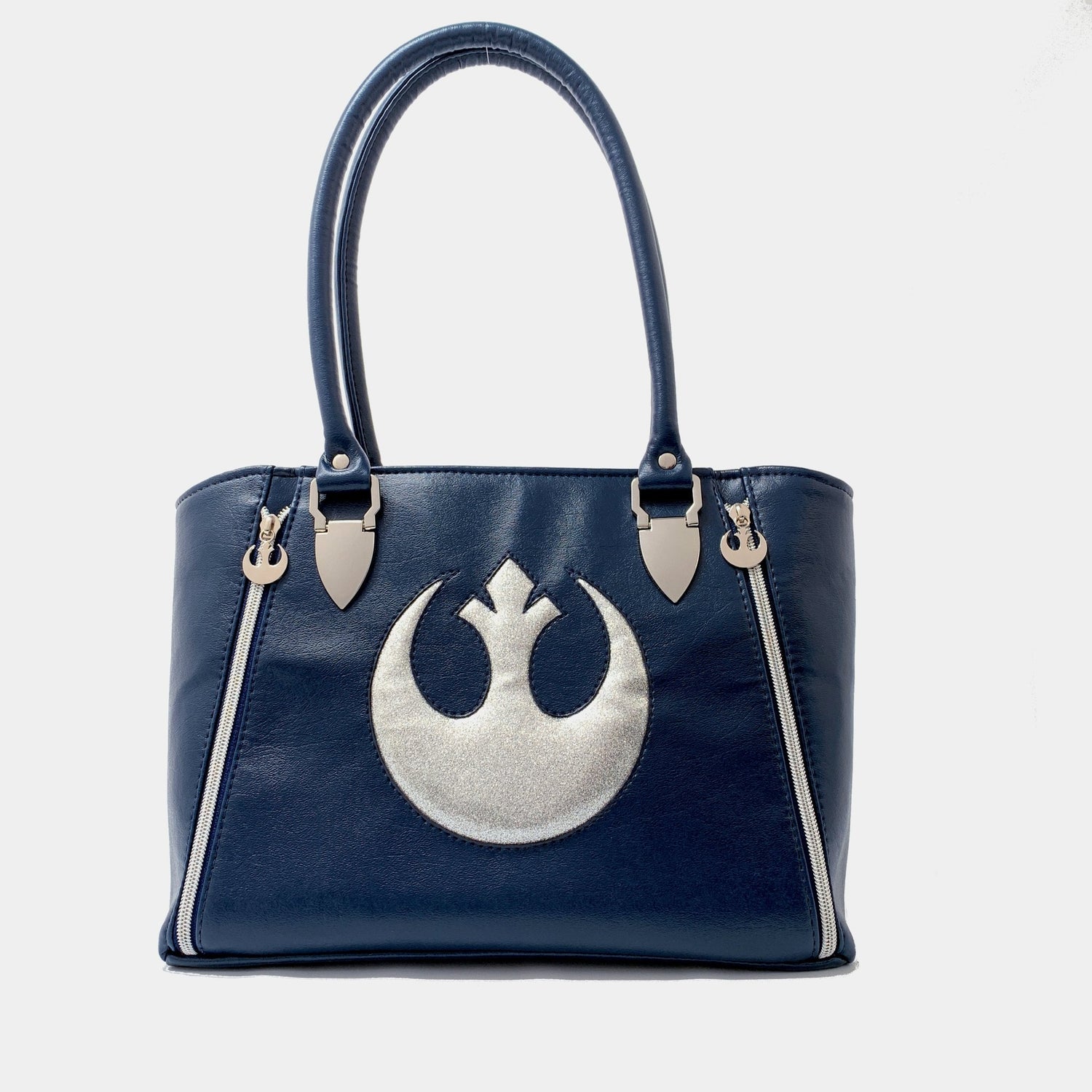 Navy Blue Rebel Shoulder Bag - DefiantThreads