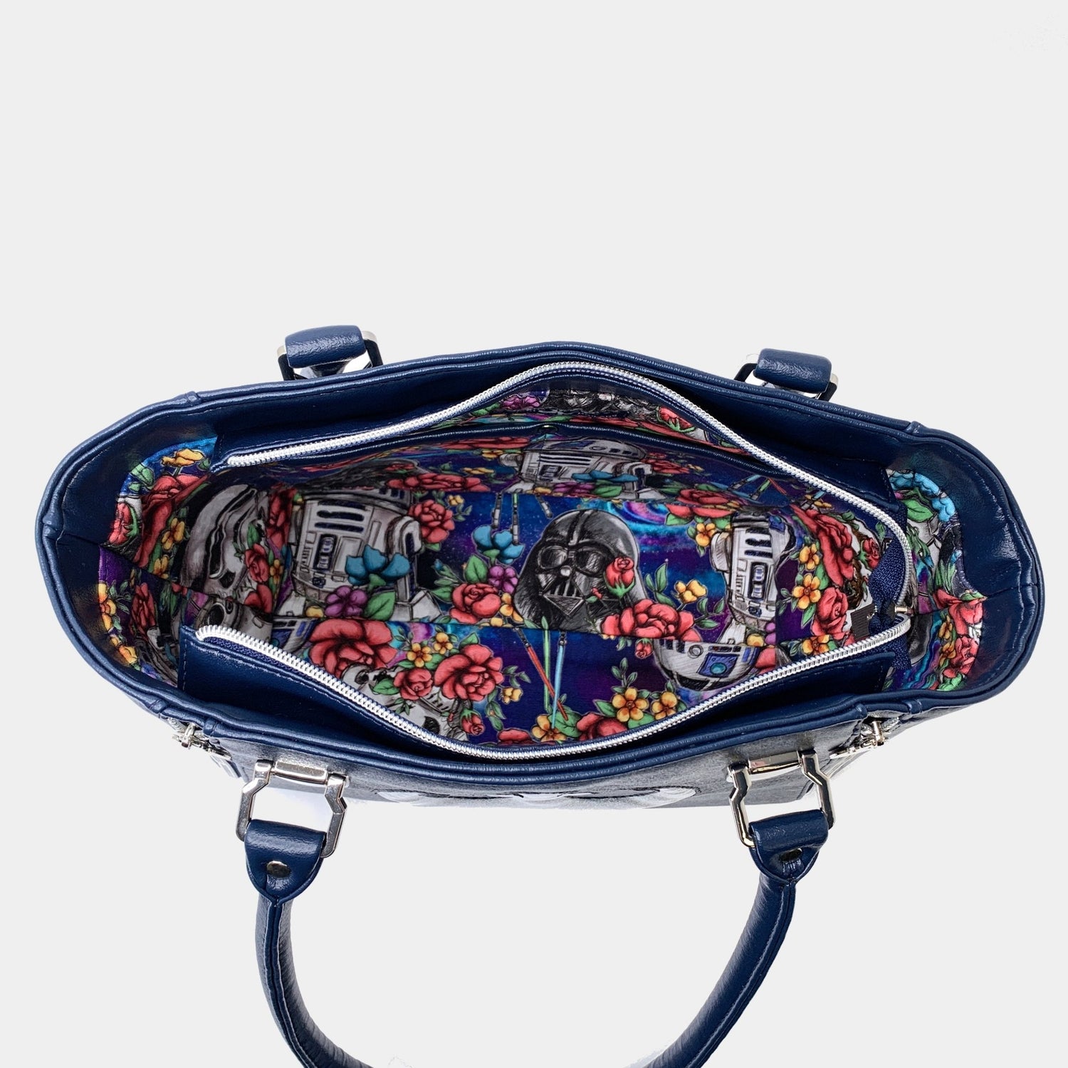 Navy Blue Rebel Shoulder Bag - DefiantThreads