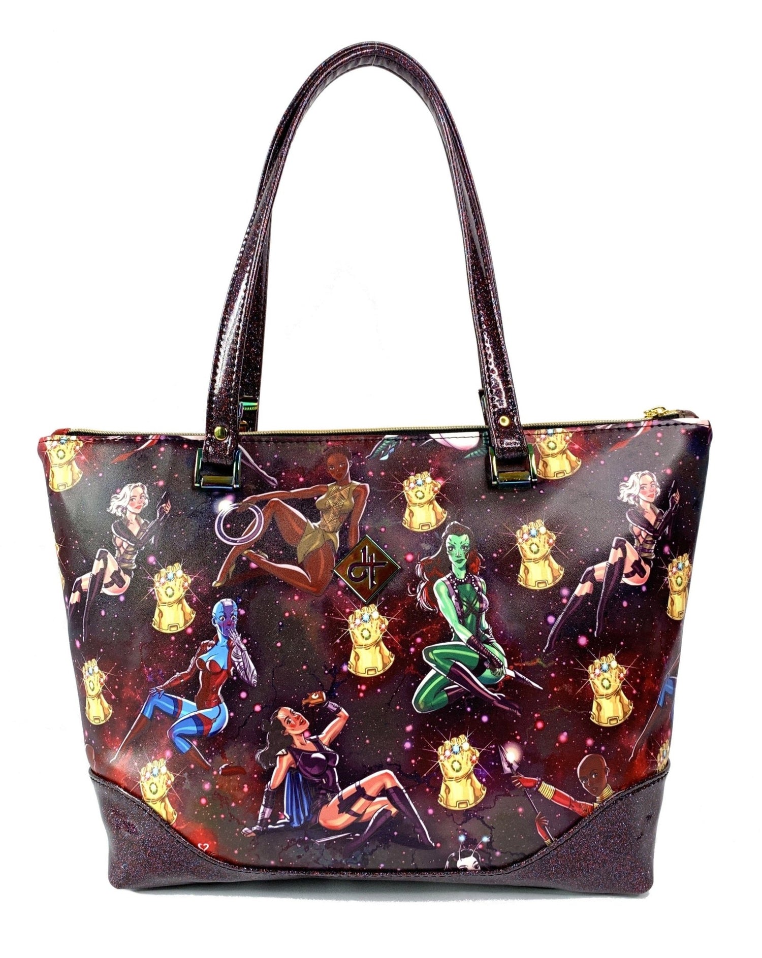 Superhero Pin - Up Inspired Handbag - DefiantThreads