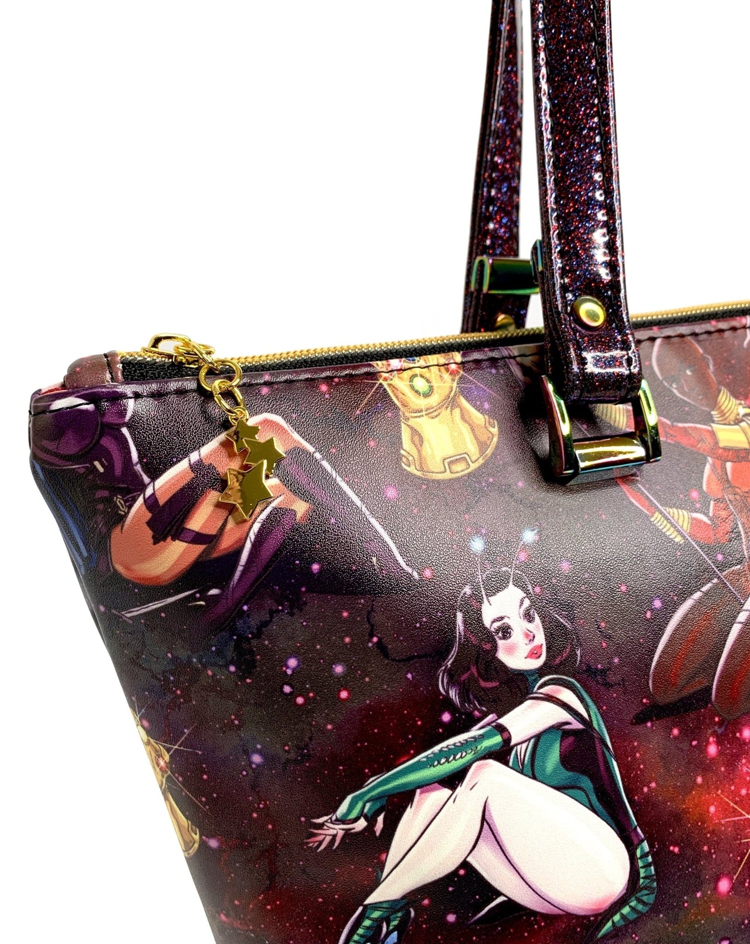 Superhero Pin - Up Inspired Handbag - DefiantThreads