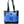 Load image into Gallery viewer, Black and Blue Bo Helmet Design Handbag