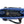 Load image into Gallery viewer, Black and Blue Bo Helmet Design Handbag