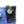 Load image into Gallery viewer, Black and Blue Bo Helmet Design Handbag
