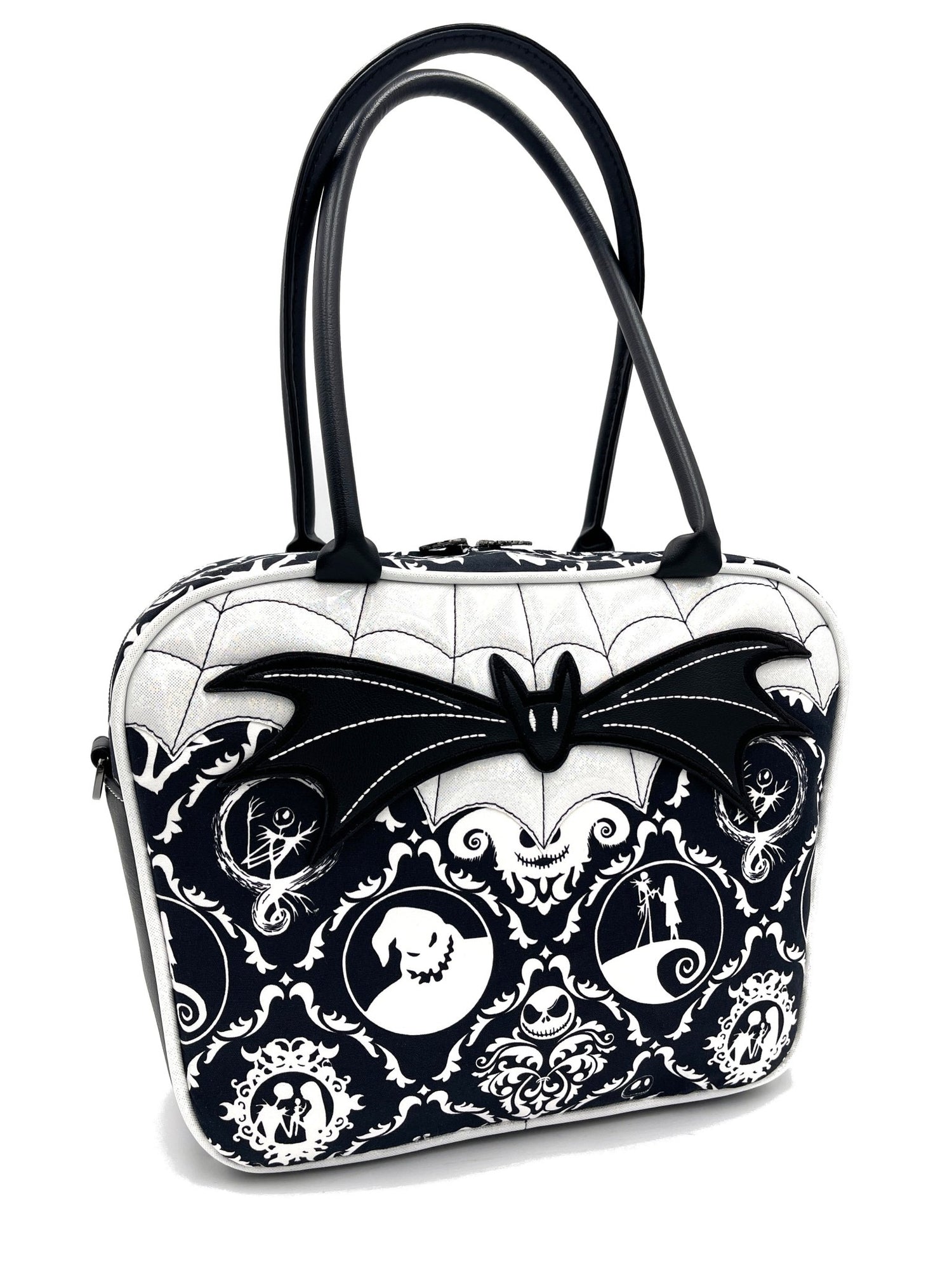 NBC Damask Bowler Bag - DefiantThreads