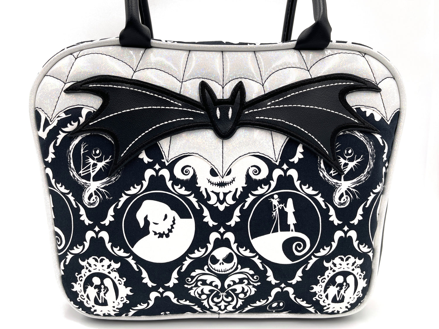 NBC Damask Bowler Bag