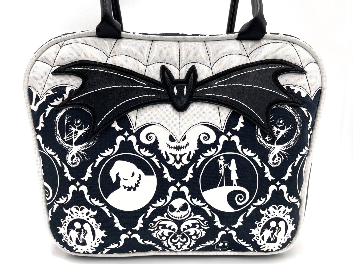 NBC Damask Bowler Bag - DefiantThreads