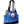 Load image into Gallery viewer, Black and Blue Bo Helmet Design Handbag