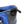 Load image into Gallery viewer, Gray and Blue Bo Helmet Design Handbag