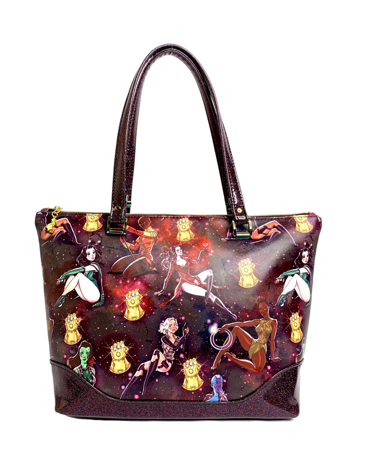 Superhero Pin - Up Inspired Handbag - DefiantThreads