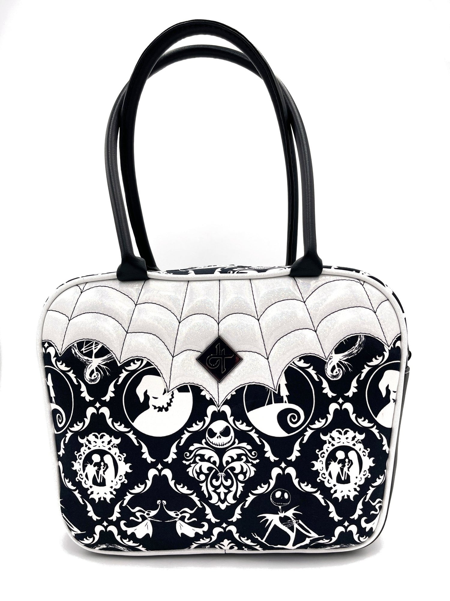 NBC Damask Bowler Bag - DefiantThreads