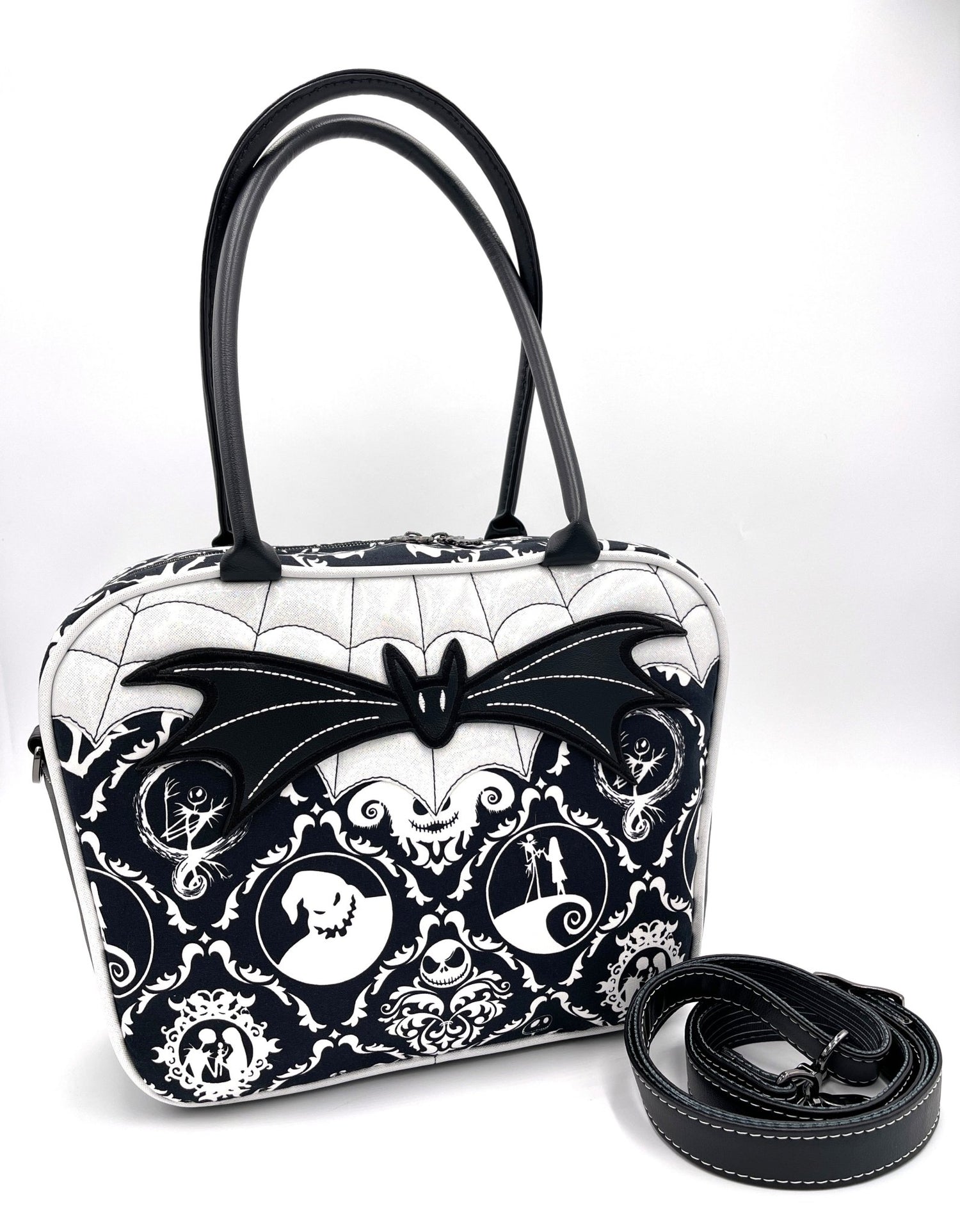 NBC Damask Bowler Bag - DefiantThreads