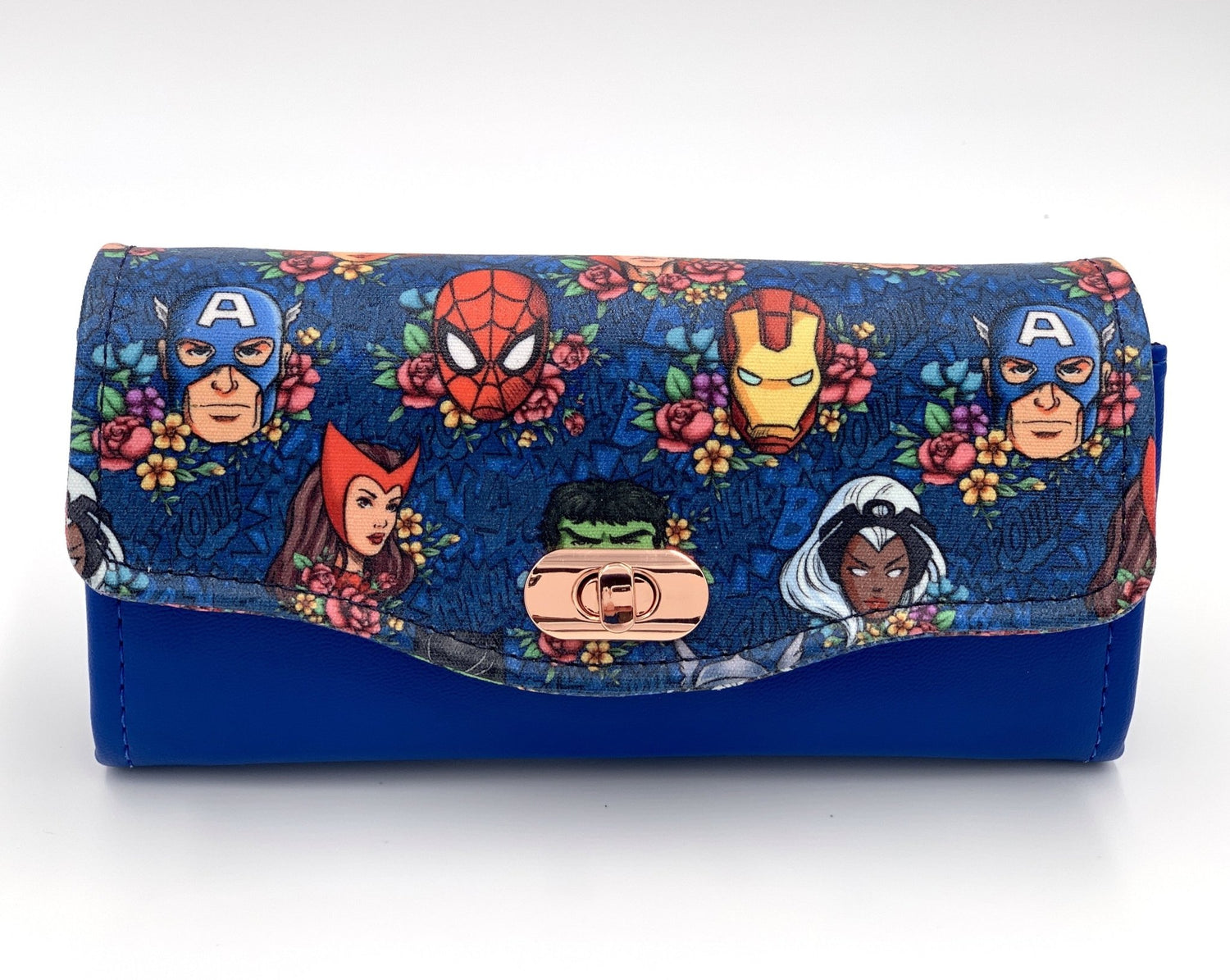 Superhero Floral Clutch Wallet - DefiantThreads