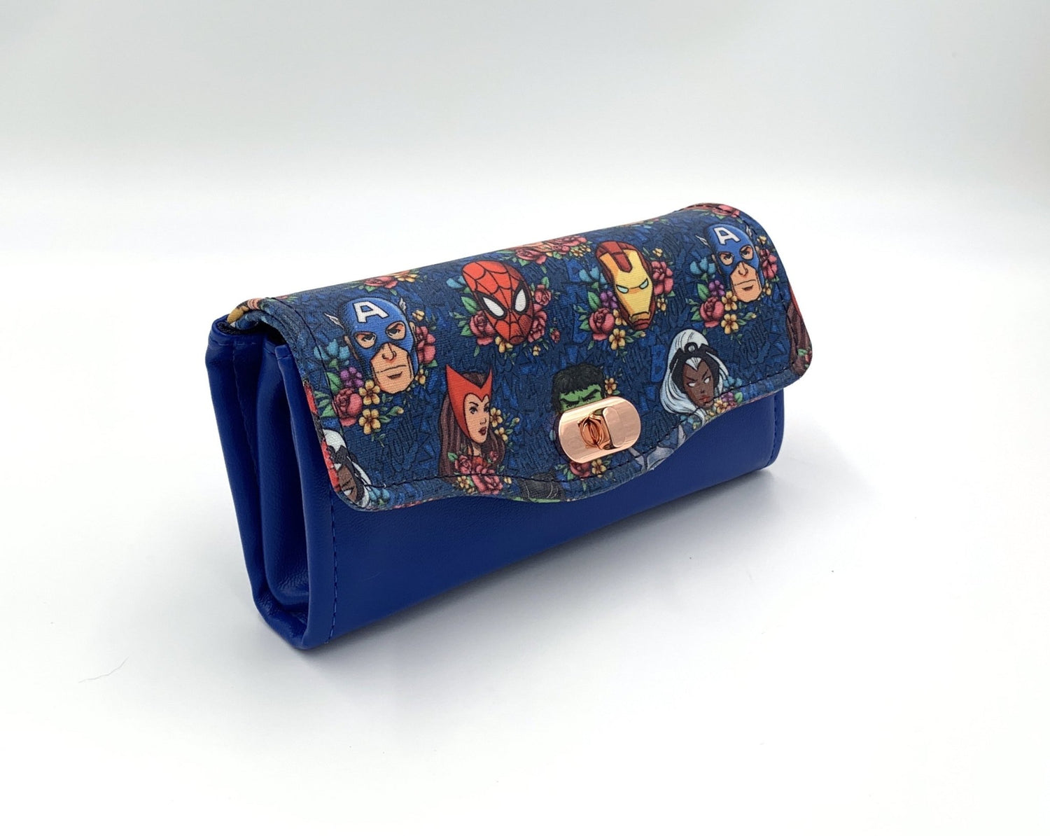 Superhero Floral Clutch Wallet - DefiantThreads