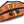 Load image into Gallery viewer, Dark Orange Glitter Pumpkin Bag