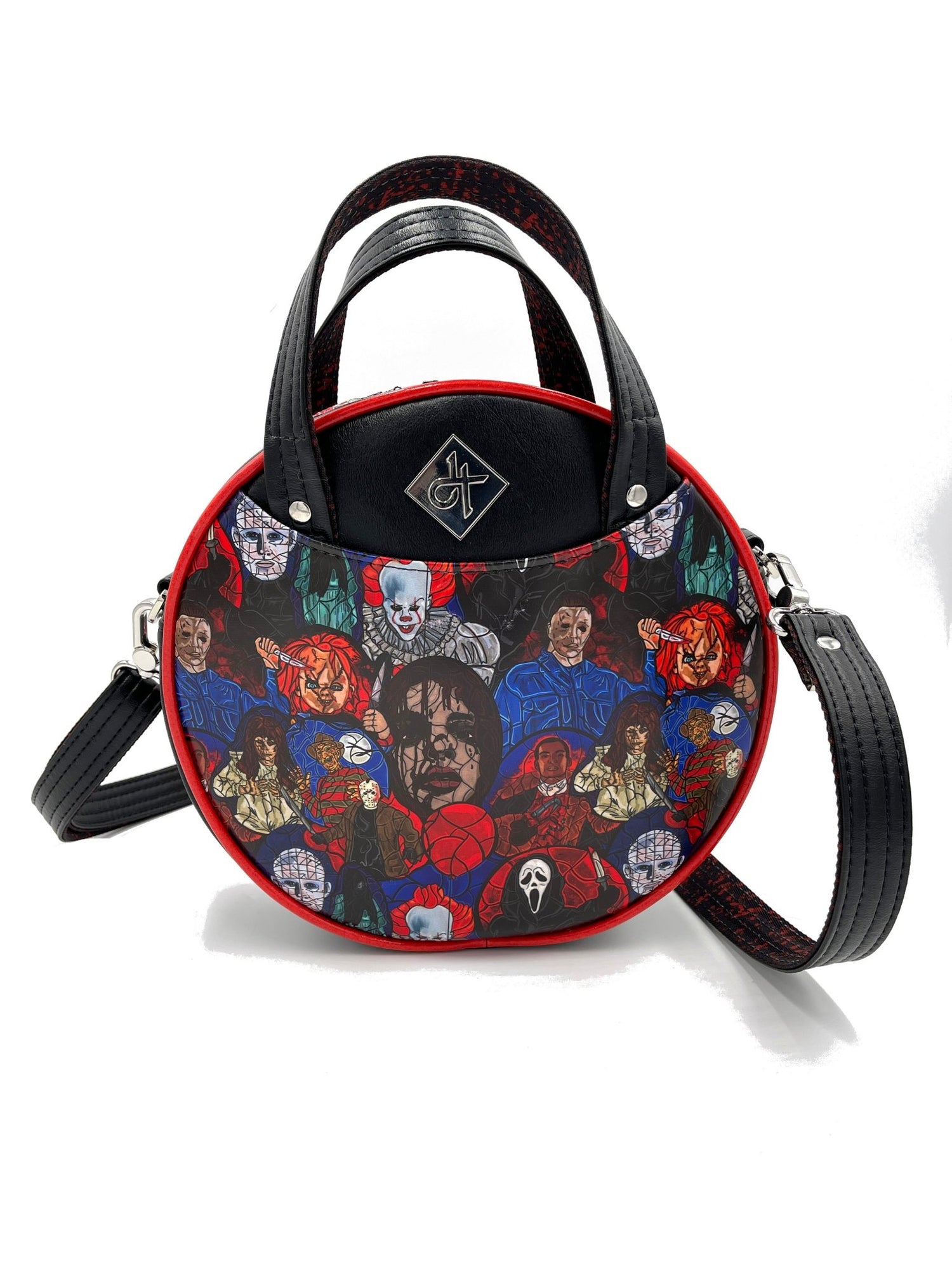 Stained Glass Horror Circle Bag - DefiantThreads