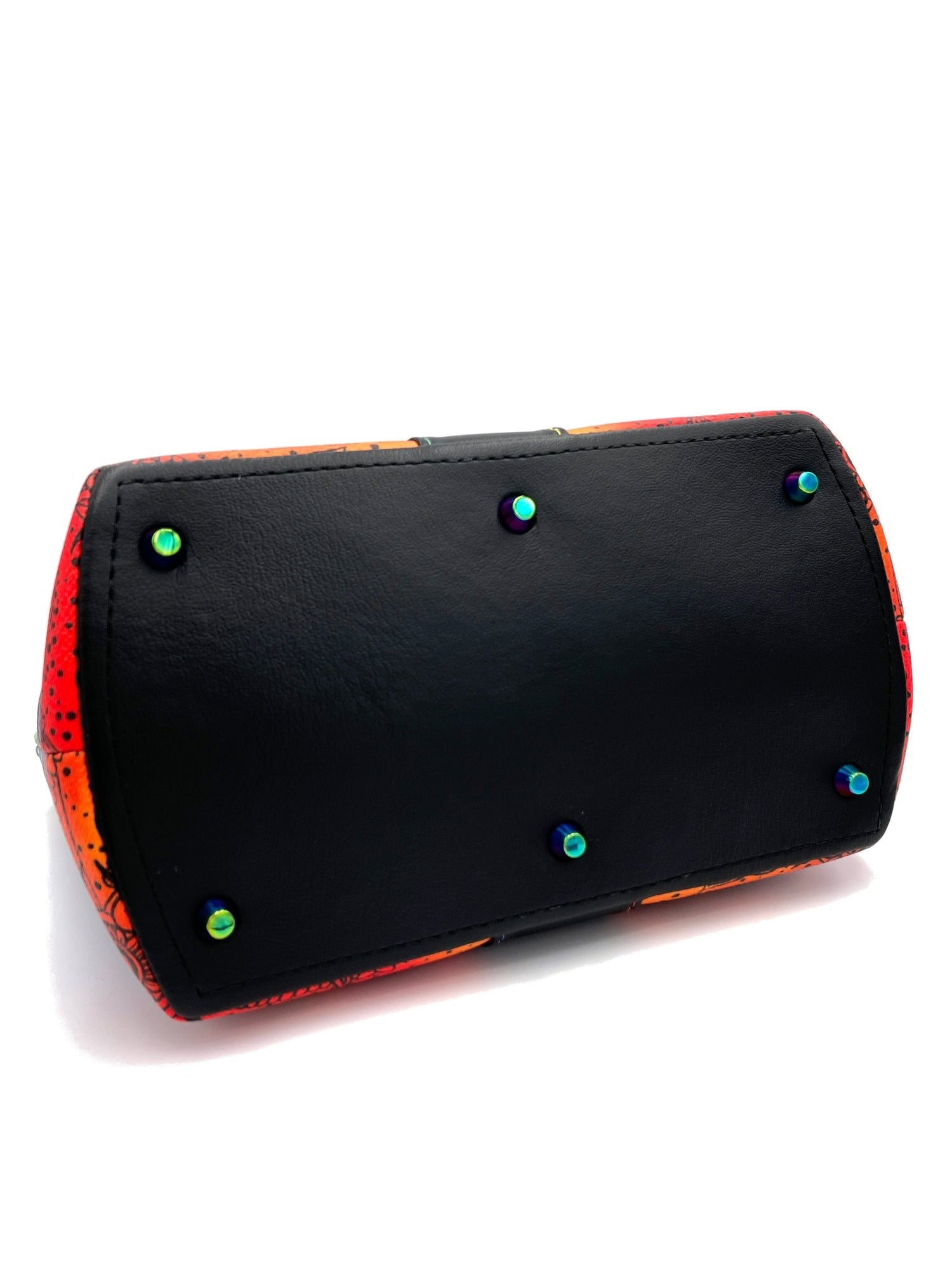 Paisley Rainbow ST Domed Handbag - DefiantThreads