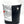 Load image into Gallery viewer, Black and Patent Silver Bucky Bucket Bag