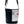 Load image into Gallery viewer, Black and Patent Silver Bucky Bucket Bag