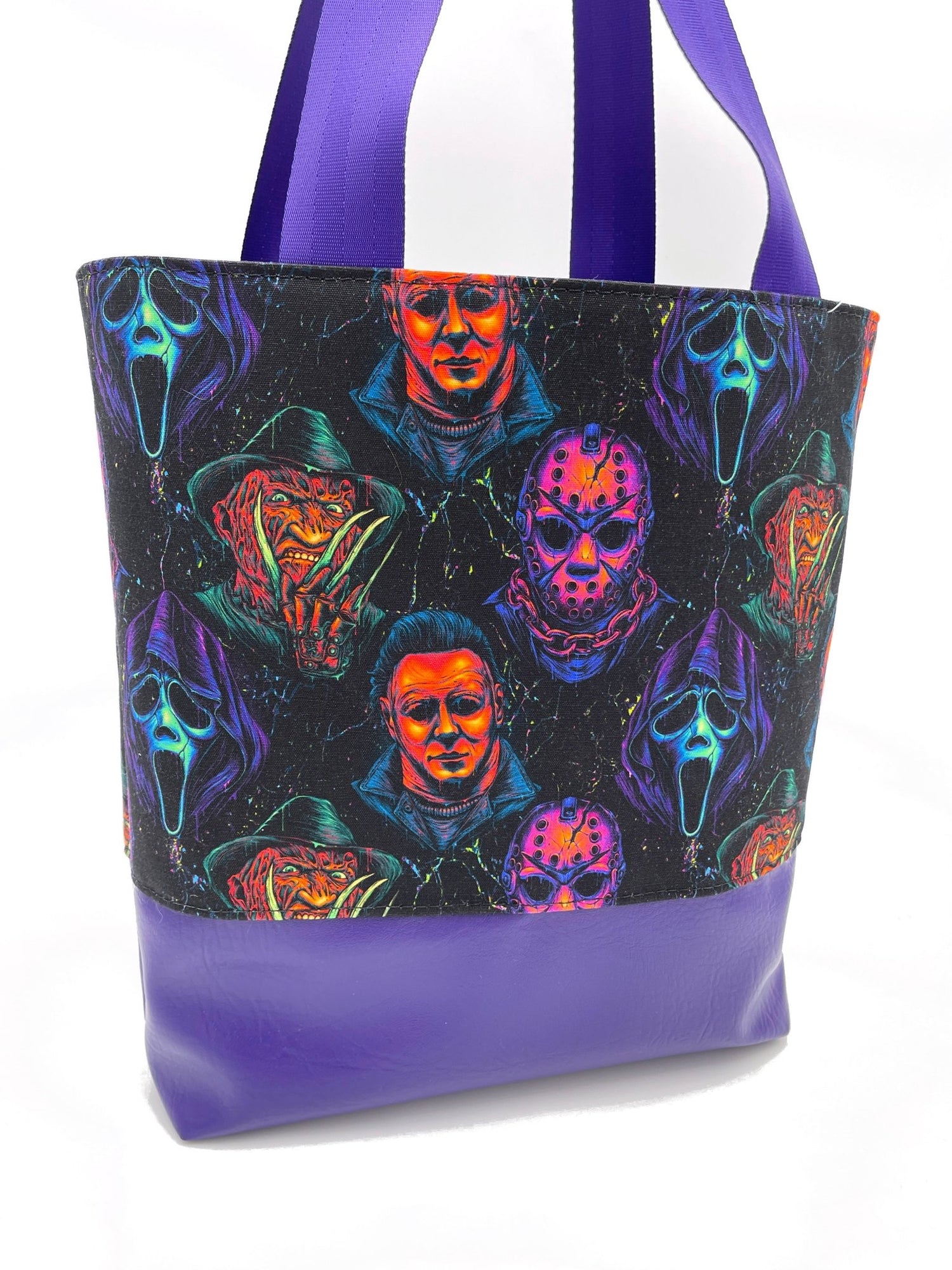 Neon Horror Tote - DefiantThreads