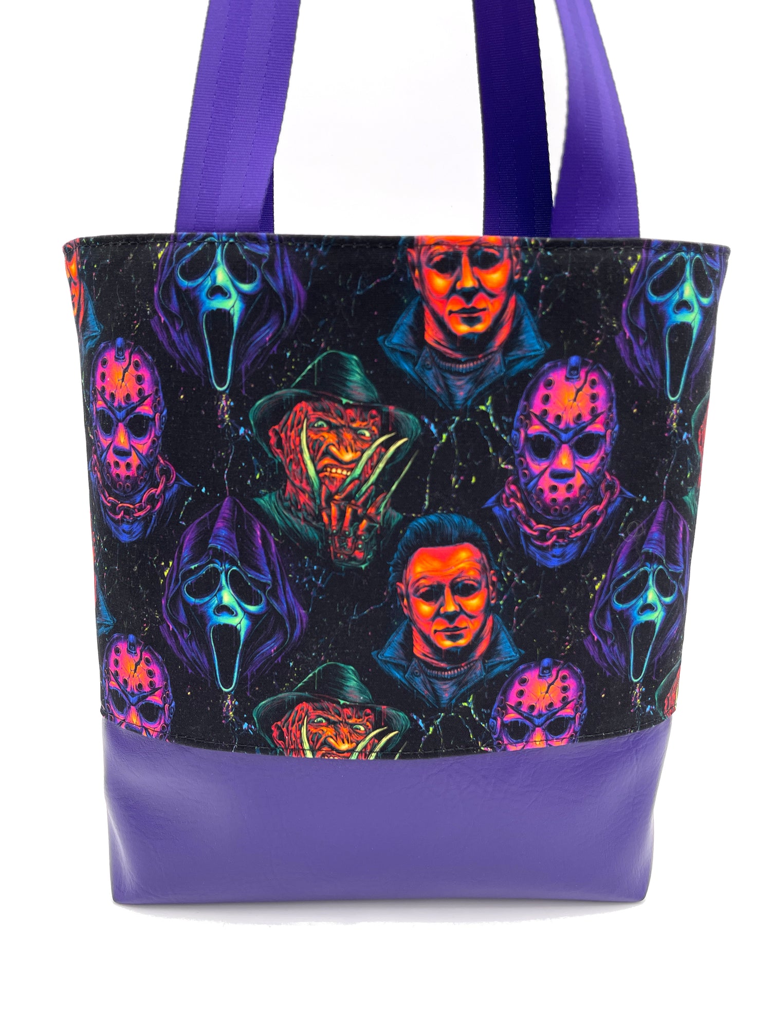 Neon Horror Tote