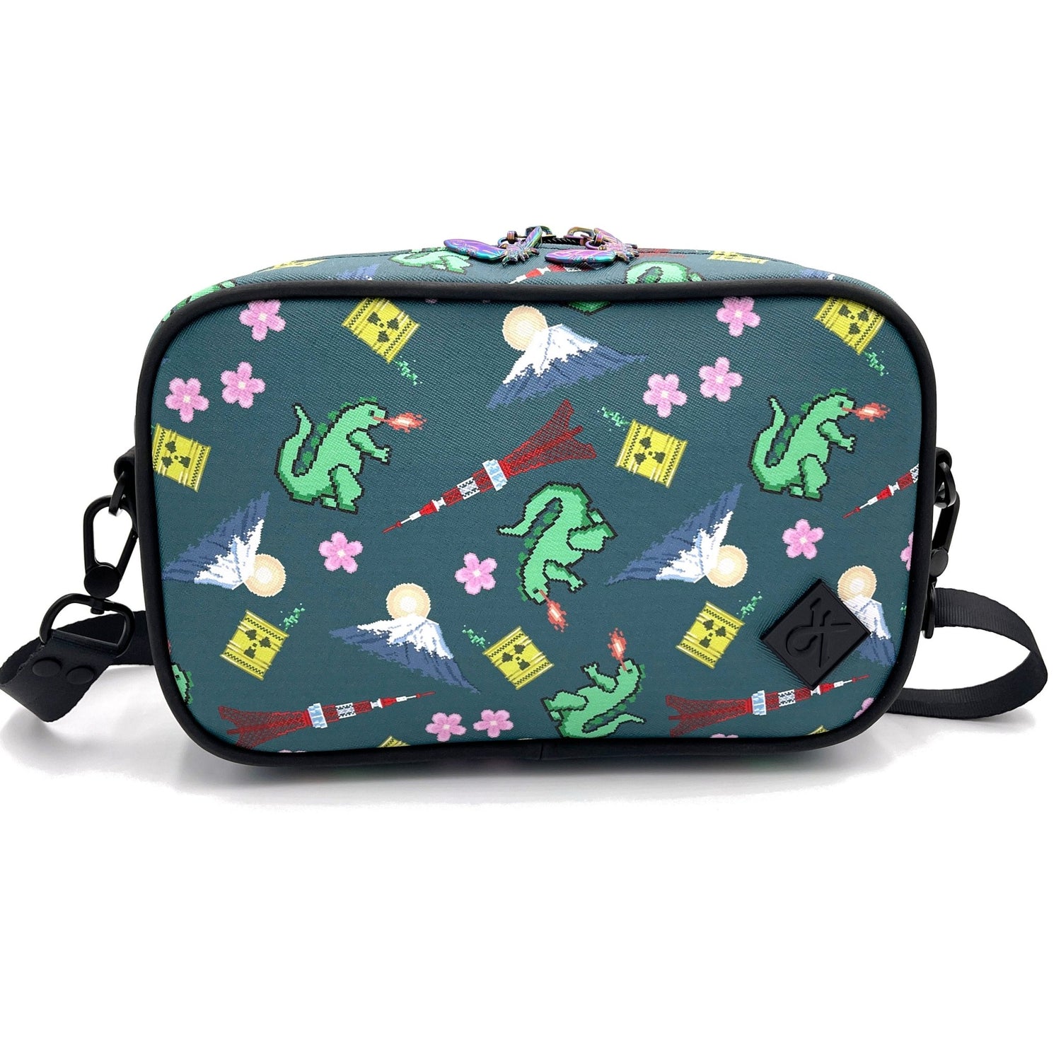 8 - Bit King of Monsters Crossbody Bag/Sling Bag - DefiantThreads