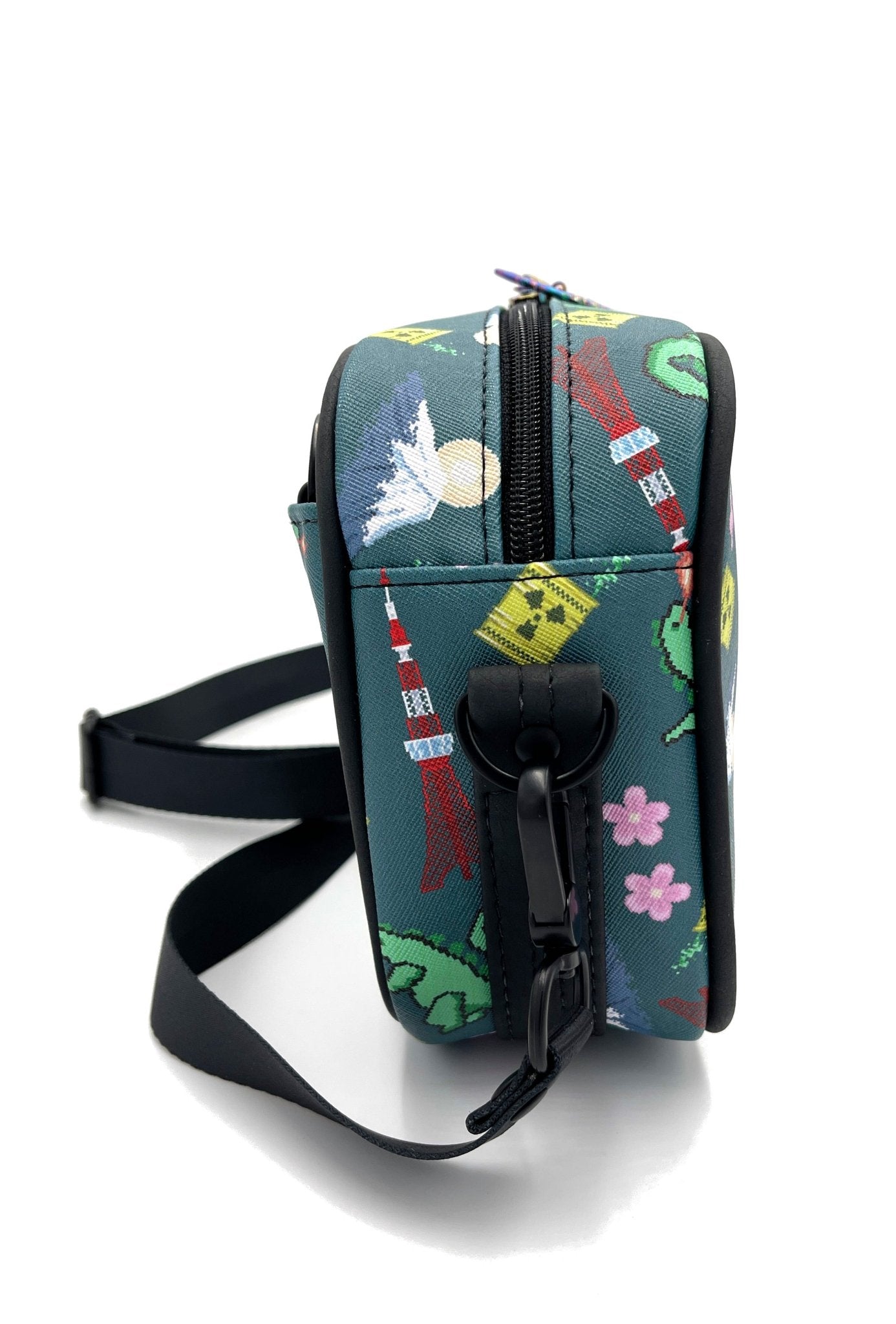 8 - Bit King of Monsters Crossbody Bag/Sling Bag - DefiantThreads