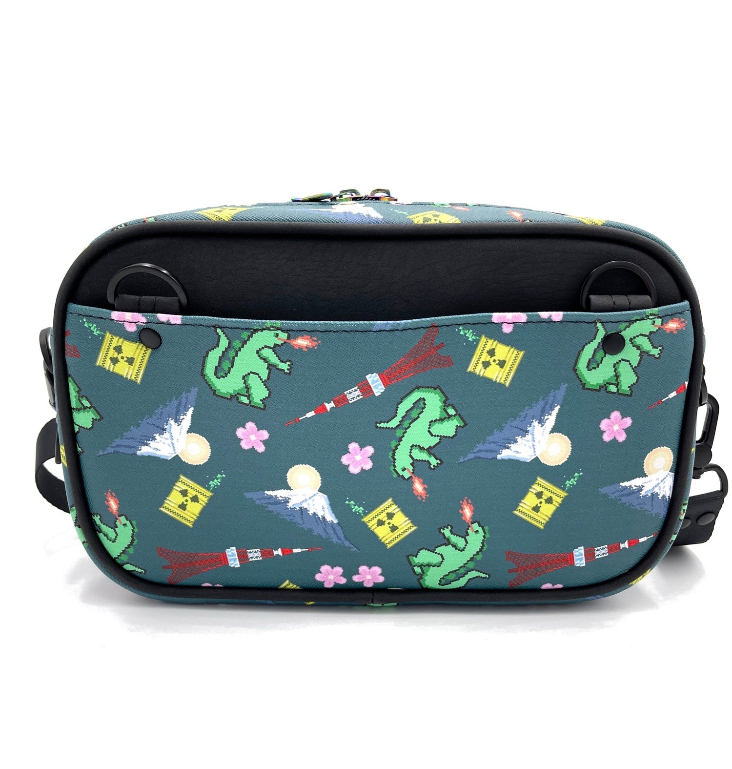 8 - Bit King of Monsters Crossbody Bag/Sling Bag - DefiantThreads