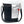Load image into Gallery viewer, Black and Patent Silver Bucky Bucket Bag