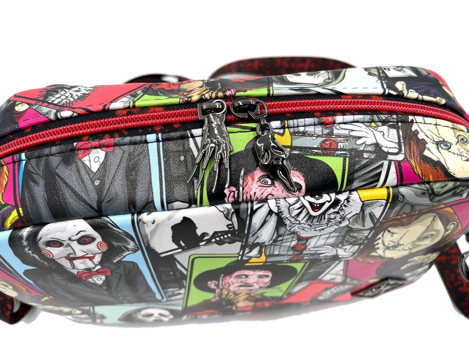 Horror Collage Crossbody Bag/Sling Bag - DefiantThreads