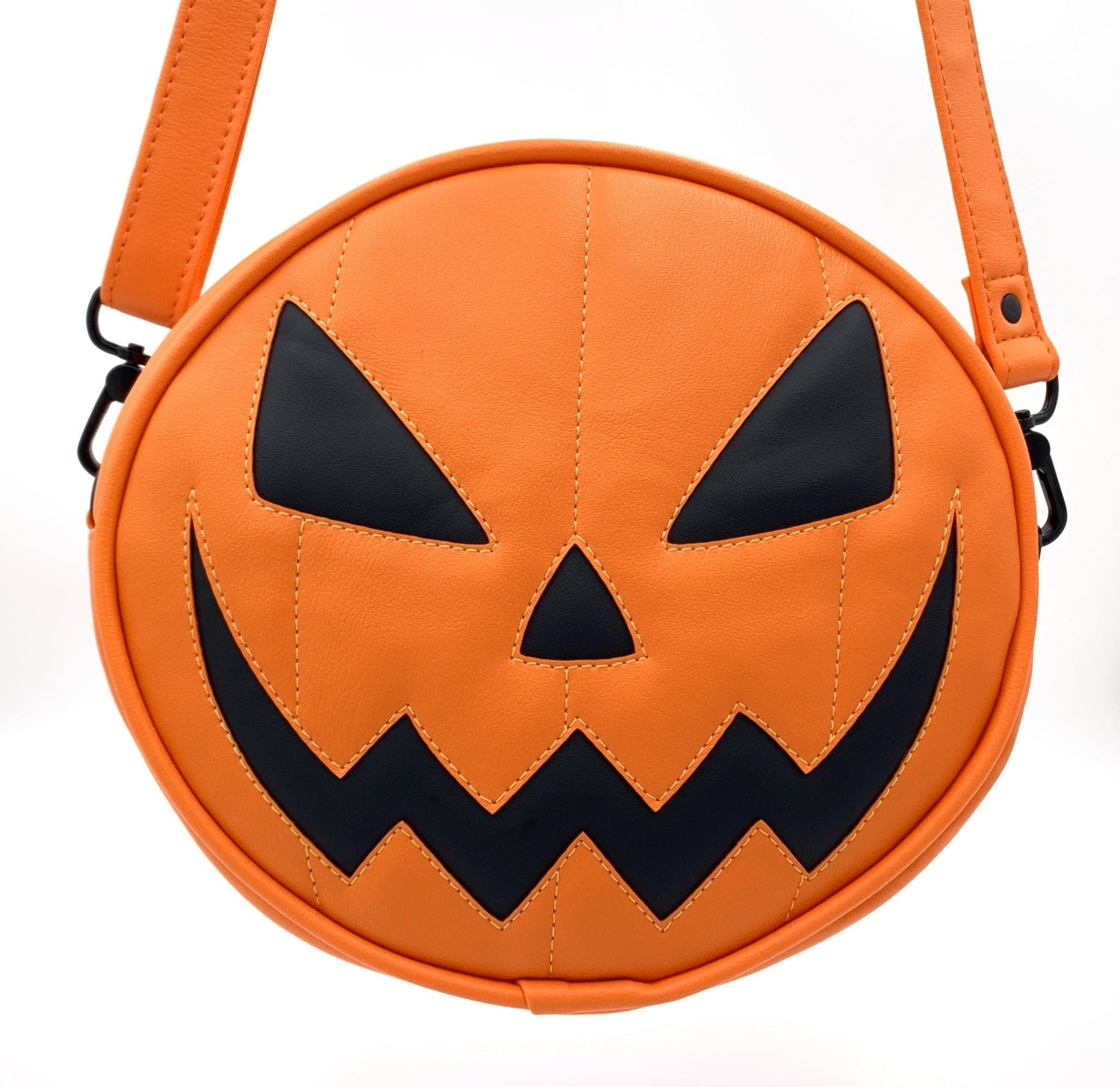 Jack - O - Lantern Orange Pumpkin Handbag - DefiantThreads