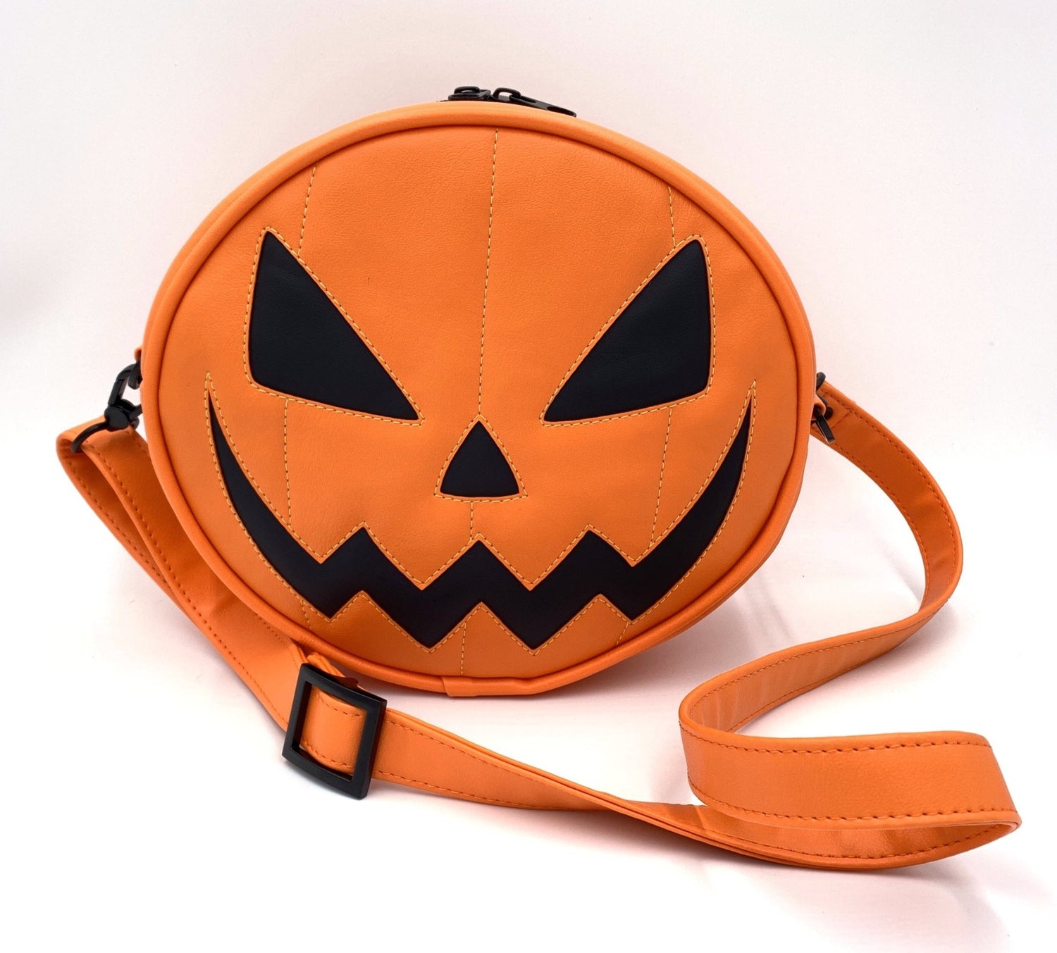 Jack - O - Lantern Orange Pumpkin Handbag - DefiantThreads