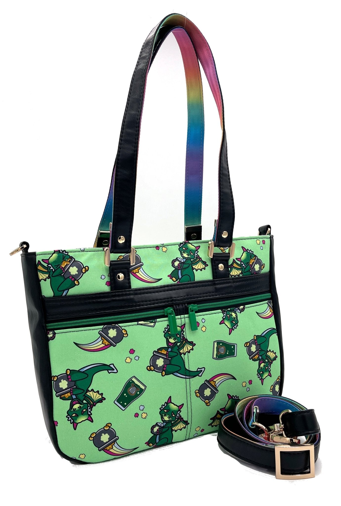 Green Dragon Tote - DefiantThreads
